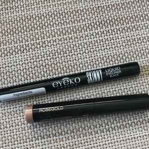 Eyeko Laura Mercier Rosegold Set Eyeliner Shadow